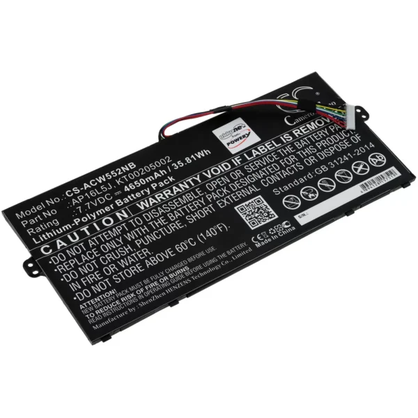 Akku passend für Laptop Acer Swift 5 SF514-53T-573Y