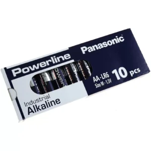 Panasonic Powerline Industrial Alkaline AA LR6AD LR6 M 1