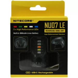 Nitecore NU07 LE Signal-Leuchte in 5 Farben mit USB-C