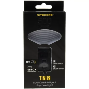 Nitecore TINI 2 LED-Schlüsselanhänger-Taschenlampe