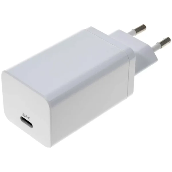 USB-C Power Delivery PPS-Ladegerät / Adapter 65W GaN Weiß