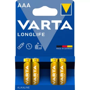 Varta Batterien AAA LR03 Alkaline Micro Longlife 1