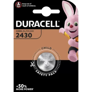 Lithium Knopfzelle Duracell CR2430