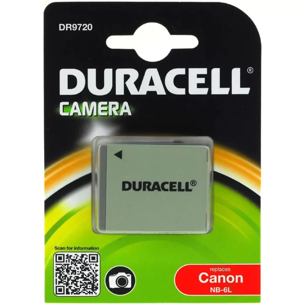 Duracell Akku DR9720 für Canon Typ NB-6L