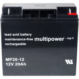 Powery Bleiakku (multipower) für USV APC Smart-UPS SUA1500I 20Ah (ersetzt auch 18Ah)