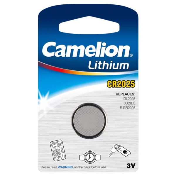 Lithium Knopfzelle Camelion CR2025 1er Blister