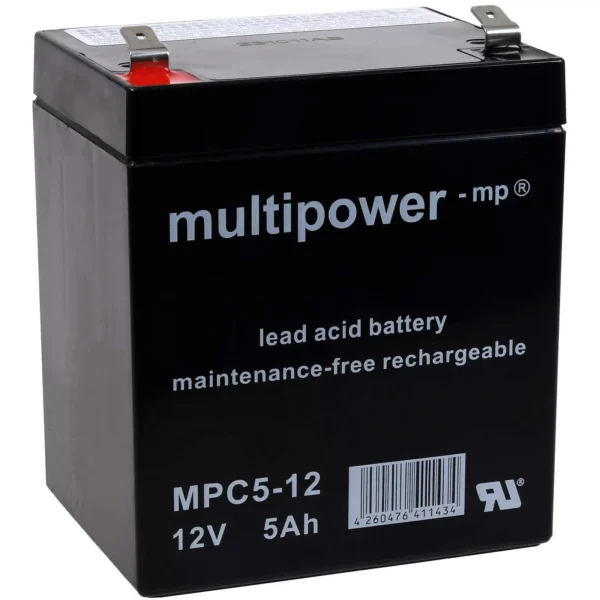 Powery Bleiakku (multipower) MPC5-12 zyklenfest