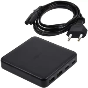 USB Hub Multiport 4-fach GaN Tischladegerät 65 W schwarz