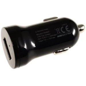 KfZ Reiseladeadapter 12-24V auf  1x USB 1000mA Schwarz