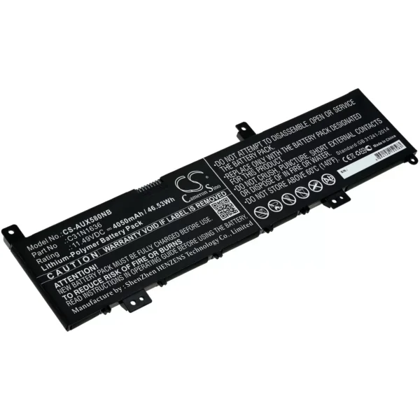 Akku passend für Laptop Asus N580vd-dm027t