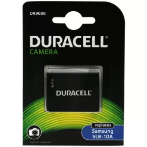 Duracell Akku passend für Digitalkamera Samsung L100 / Samsung L110 / Typ SLB-10A u.a.