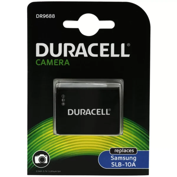 Duracell Akku passend für Digitalkamera Samsung L100 / Samsung L110 / Typ SLB-10A u.a.