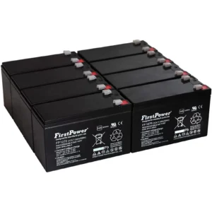 FirstPower Blei-Gel-Akku für USV APC RBC105 7Ah 12V