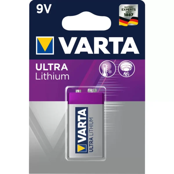 Varta Professional Lithium 9V-Block MN1604