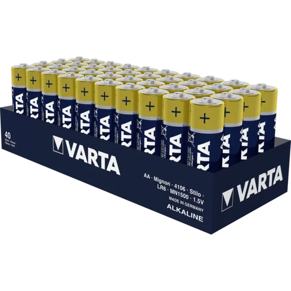 10 x Batterie Varta 4006 Industrial AA Mignonzelle 4er Folie