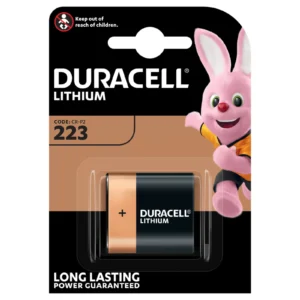 Foto Batterie Duracell M3 Typ CR-P2 / CRP2P / DL223 / EL223 / 223 1er Blister