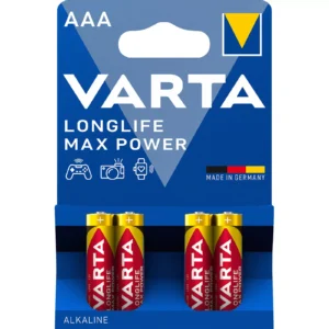 Varta Batterien AAA LR03 Alkaline Micro Longlife Max Power 1