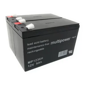 Powery Bleiakku MP1236H für USV APC Smart-UPS 750 9Ah 12V (ersetzt auch 7