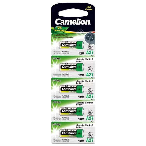 Batterie Camelion LR27A A27 MN27 L828 27A GP27A 5er Blister