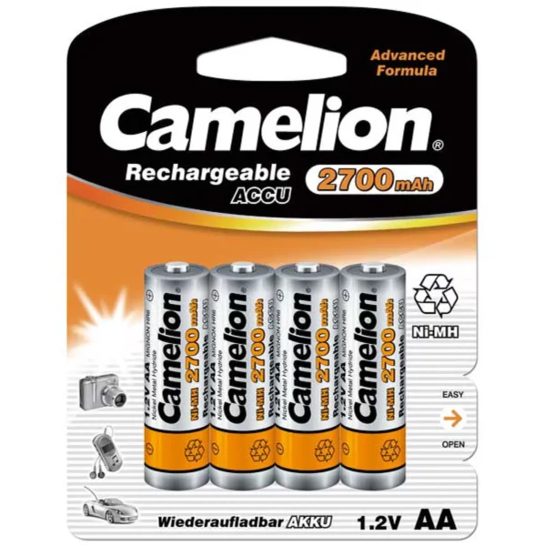 Camelion Mignonakku AA HR6 2700mAh NiMH 4er Packung