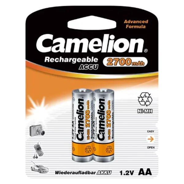 Camelion Mignonakku AA HR6 2700mAh NiMH 2er Blister