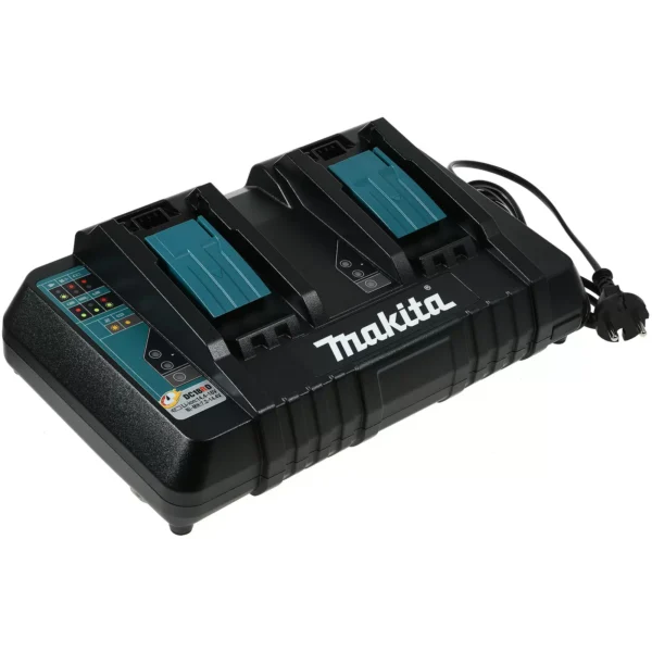 Doppel-Ladegerät Makita Typ DC18RD für Blockakkus 9