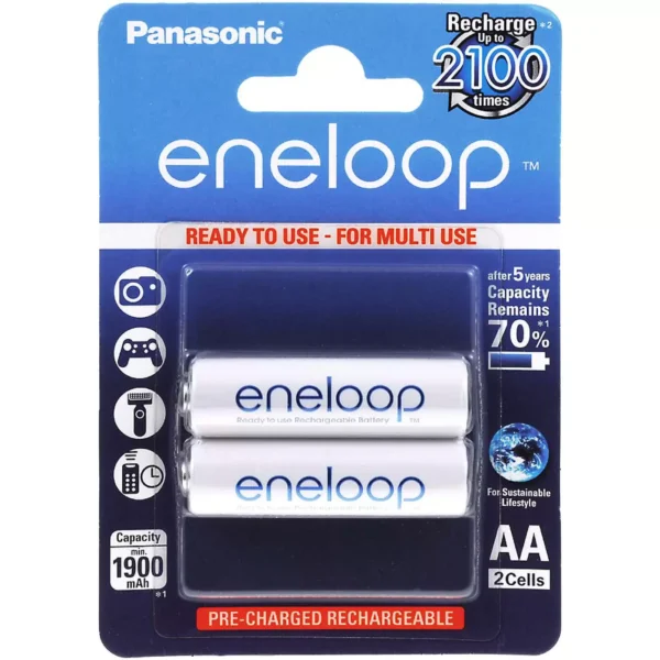 Panasonic eneloop Akku AA  2er-Blister (BK-3MCCE/2BE)