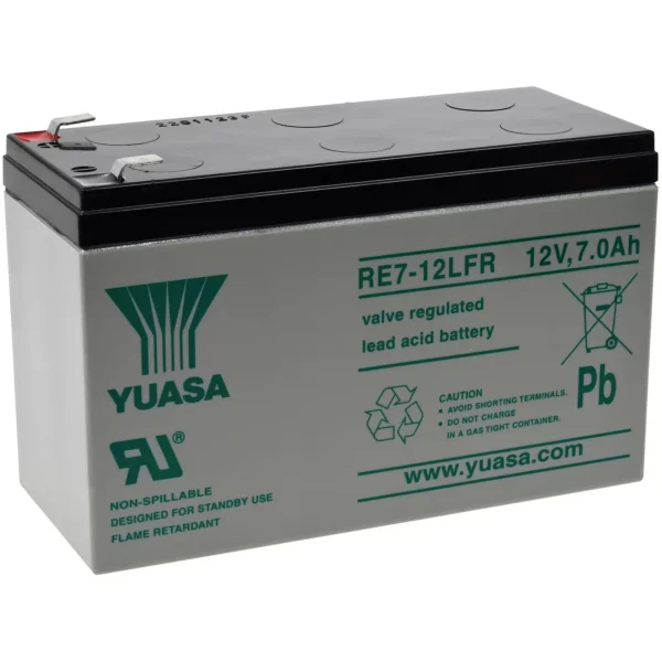 YUASA Blei-Akku RE7-12LFR 7Ah 12V