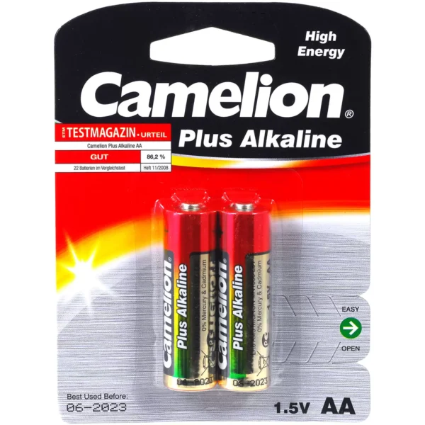 Batterie Camelion Mignon LR6 MN1500 AA AM3 Plus Alkaline 2er Blister