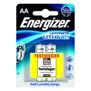 Lithium Batterie Energizer L91 / Mignon / AA / FR6 /  2er Blister