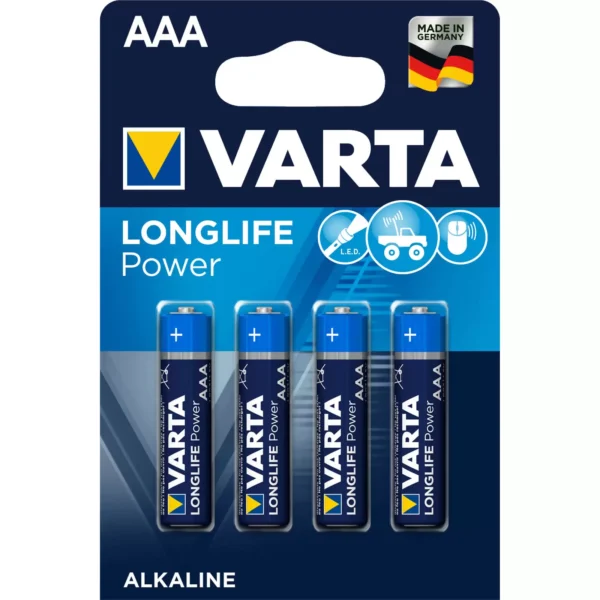 Batterie Varta 4903 Microzelle LR03 AAA 4er Blister