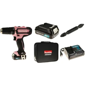 Makita Akku-Schlagbohrschrauber Set HP333DSAP1 Pink 12V