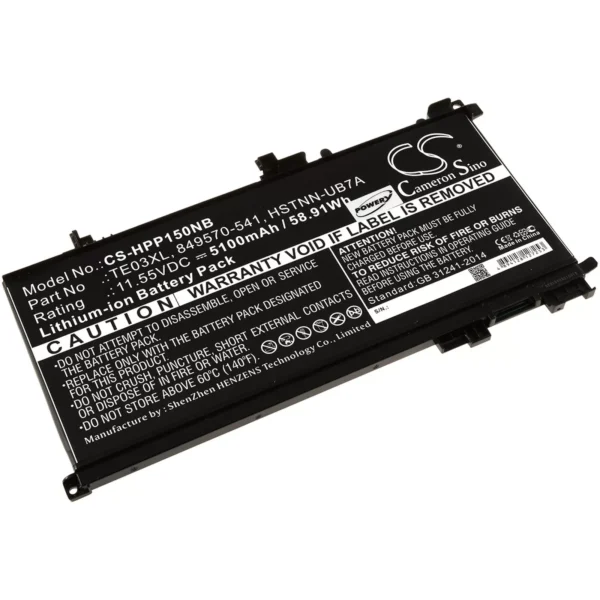 Akku für Laptop HP Pavilion 15 UHD / Pavilion 15-BC / Typ 849910-850