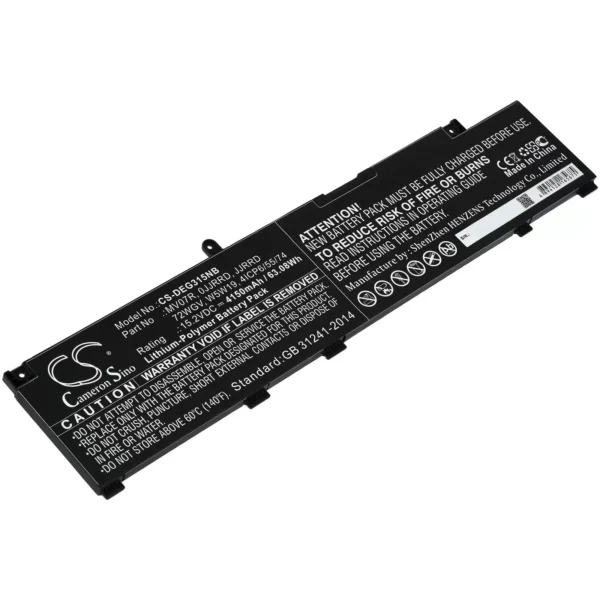 Akku passend für Laptop Dell G3 15 3500 KJGP7