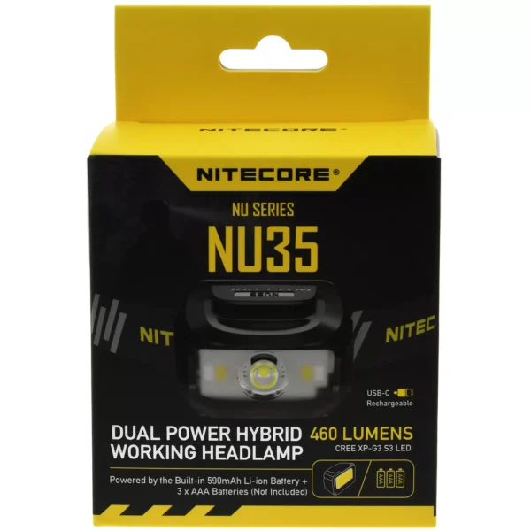 Nitecore NU35 LED Kopflampe