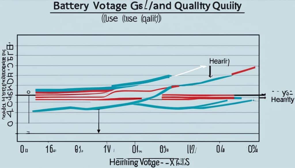 Batteriespannung und Hörqualität
