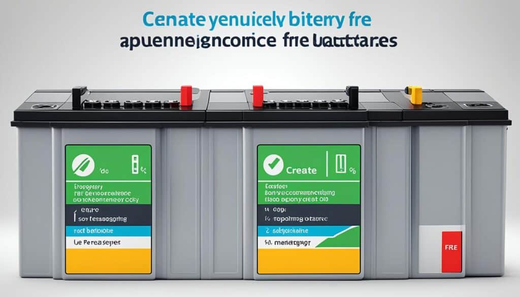 Lebensdauer und Ladezyklen wartungsfreier Batterien
