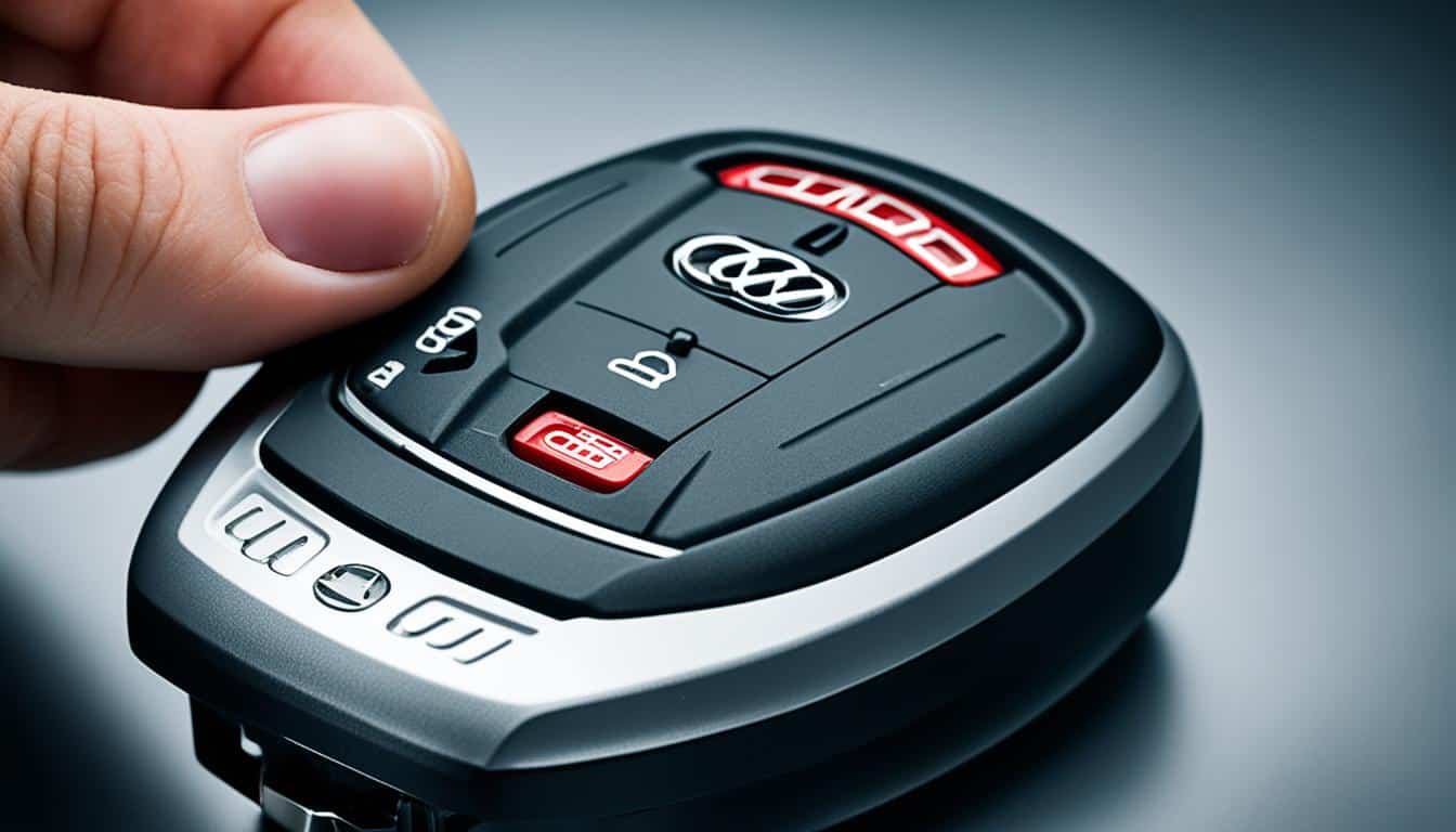 So wechselst du die Batterie bei einem Audi Schlüssel