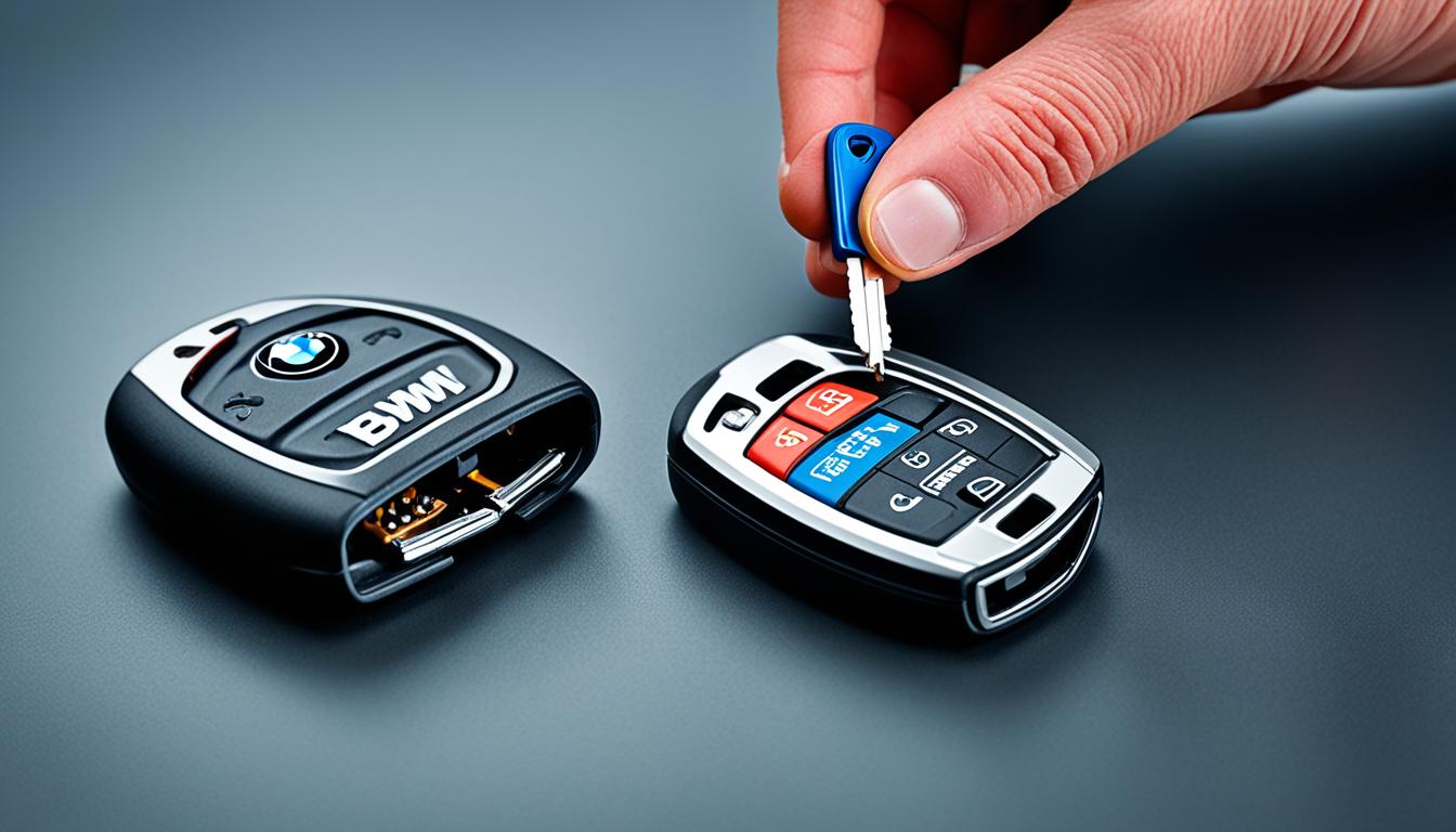 So wechselst du die Batterie bei einem BMW Schlüssel