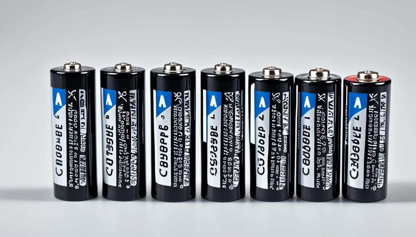 Vergleich verschiedener Batteriegrößen und ihre Anwendungen