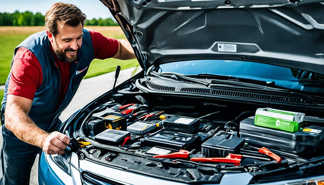 Wie die Batterie am Auto abklemmen?