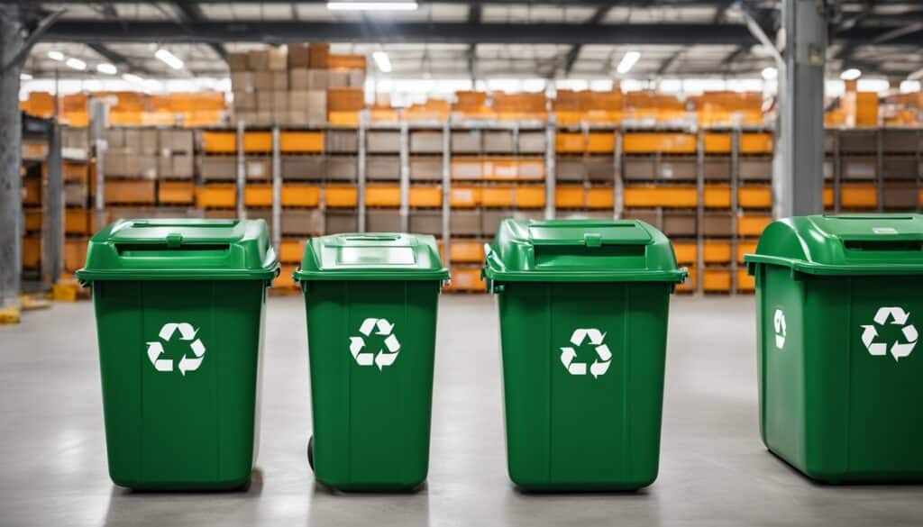Sammelboxen für Recycling