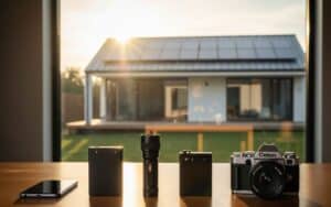 Energie im Wandel vom Akku im Alltag zur Solaranlage auf dem Dach